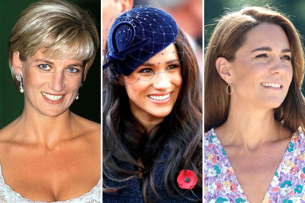 Princess Diana is ‘most attractive royal’ as Meghan just outshines Kate