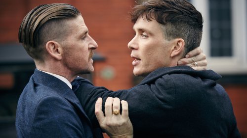 Worrying pics of Peaky Blinders star show contrasting fortunes to on-screen brothers & it could spell trouble for movie