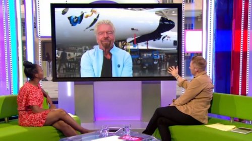 The One Show Richard Branson reveals staggering cost of ...