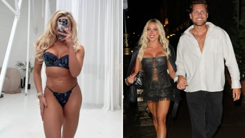 Love Island All Stars winner Gabby Allen strips down to sexy lingerie as she shows ex Casey O’Gorman what he’s missing