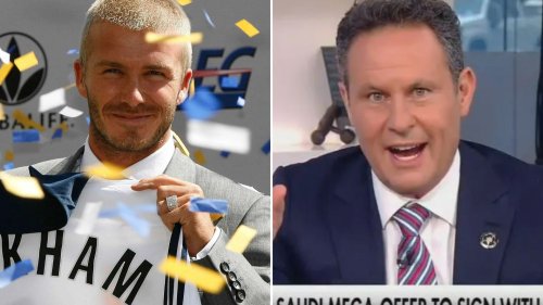 Viewers baffled as US journalist makes bizarre claim that ‘David Beckham learned English for MLS move’ on live TV