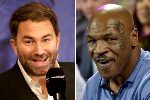 Eddie Hearn feared Mike Tyson was going to ‘chin’ him in terrifying first meeting with ‘sad’ boxing legend in Vegas club