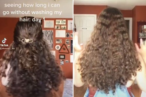 I’ve gone 100 days without washing my hair with shampoo and people are SHOCKED how it doesn’t look greasy