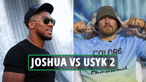 Anthony Joshua vs. Oleksandr Usyk matchup set for Sept. 25 | Flipboard