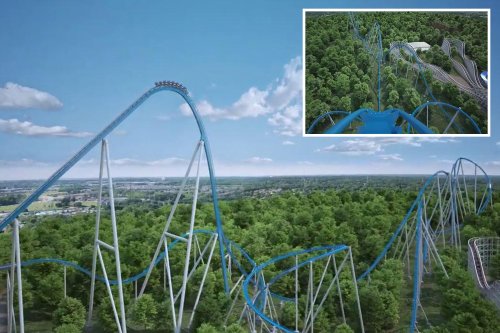 Would you dare ride the terrifying 21-storey ‘giga’ rollercoaster that reaches speeds of 91mph?