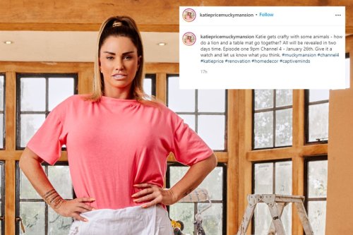 Katie Price turns off comments on Mucky Mansion TV show Instagram after trolling