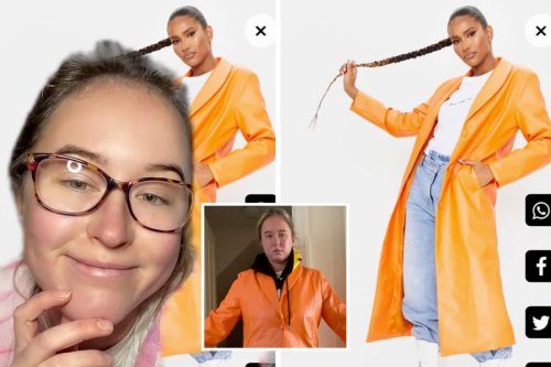 I treated myself to a new, bright orange coat from PLT & look like a bin man