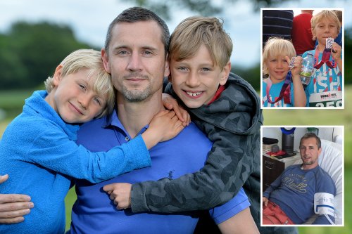 Dad of two with incurable cancer in plea for stranger’s stem cells to buy more time with family