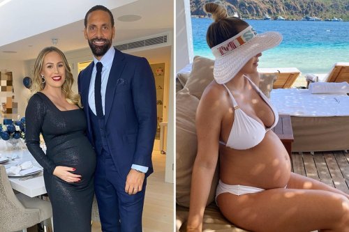 Rio Ferdinand Loves Kate S Pregnant Body And Won T Show Baby S Face Online Flipboard