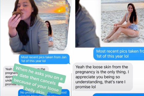 My Tinder match canceled our date and fat-shamed me after I sent a bikini pic