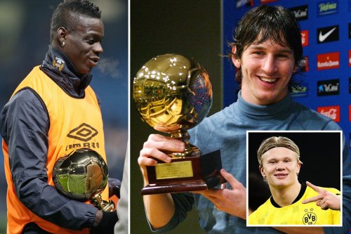 All Golden Boy Winners Since 03 Including Messi After Haaland Grabs Award Flipboard