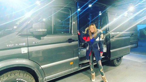 Carol Vorderman gives fans a tour inside her £100k custom built van – with a surprise in the bathroom