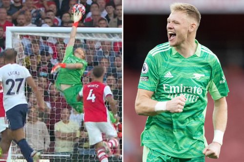 Watch Ramsdale's stunning save vs Tottenham as fans hail it 'best of the season'