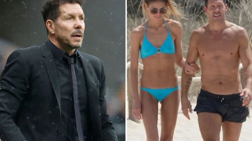 Diego Simeone jokes stars who have sex four times a month ‘can’t play for me’ as he reveals his average with model wife