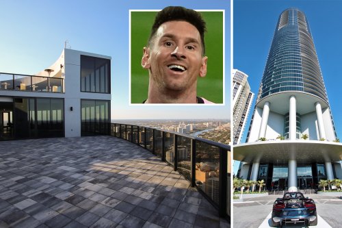 Lionel Messi’s $9m Miami apartment has lift for his car he’s bought ahead of potential transfer to Beckham’s MLS side