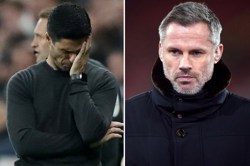 ‘I fear for them’ – Carragher blasts Arsenal as ‘awful’ and worries for Arteta’s future with top-four hopes all-but over