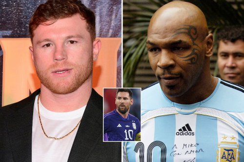 Mike Tyson threatens Canelo Alvarez he’ll return to ring for fight if he ‘dares touch Lionel Messi’ after World Cup row