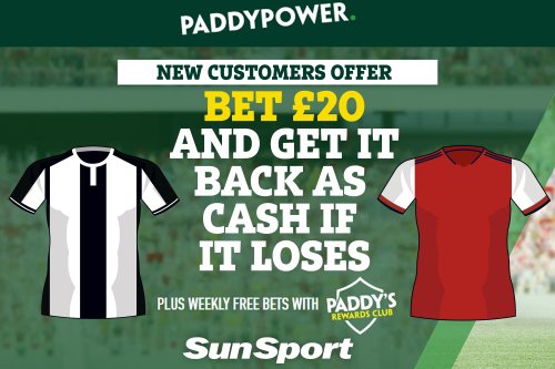 Newcastle vs Arsenal: Get money back as CASH if you lose, plus 126/1 Premier League tips and prediction – 18+ T&Cs apply