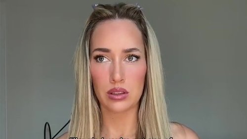 Paige Spiranac Puts On Busty Display In Low Cut Top As She Mocks Her Sexual Content In Hilarious 4418