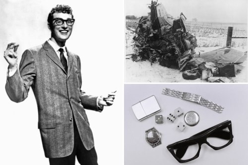 Harrowing images from plane crash that killed Buddy Holly 62 years ago ...