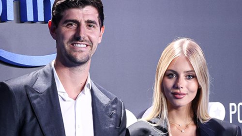 Thibaut Courtois’ model wife Mishel Gerzig steals show in busty corset and fishnets as fans say ‘beautiful all the time’