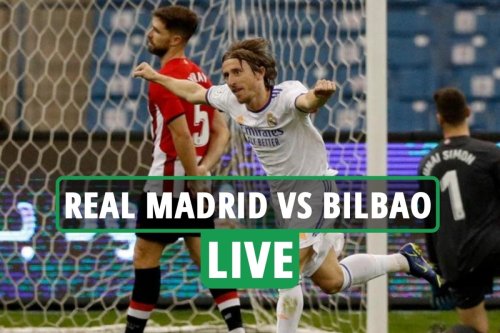 Real Madrid vs Athletic Bilbao LIVE: Follow all the latest from Super Cup final
