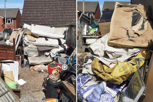 Gross 'rat-ridden waste mountain' horrifies locals with dad and son fined £2k