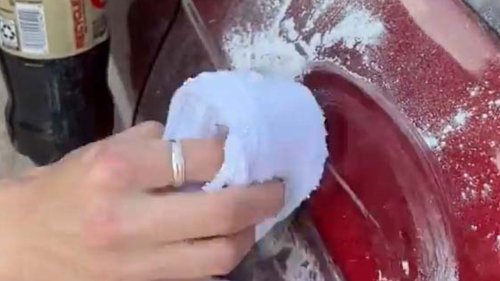 Clever hack to get scratches out of your car using 2 household ingredients