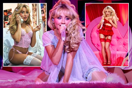 Pop or just porn? Sabrina Carpenter’s raunchy moves like ‘Eiffel Tower’ position spark fury… but are key to her success