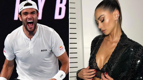 Matteo Berrettini ‘dating stunning TV presenter and mother-of-one, 36, who was married to ex-Barcelona and Spurs ace’