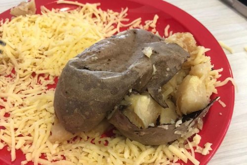 My daughter is starving as her school serves lunches that ‘look like someone stepped on them’
