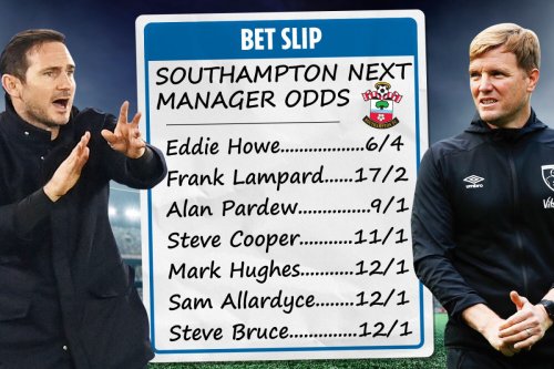 Southampton next manager odds - Eddie Howe favourite for Saints job