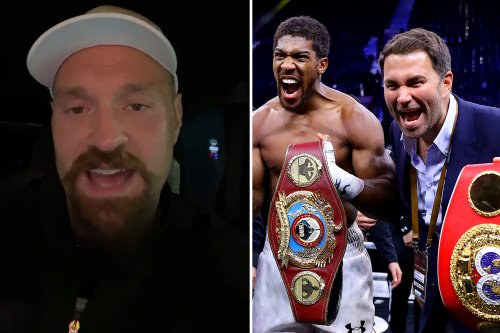 Tyson Fury confirms ‘three or four big offers’ on table and threatens to chin ‘useless dosser’ Anthony Joshua in fight