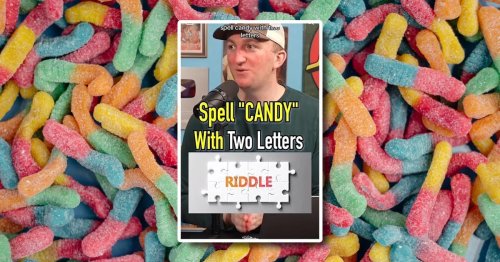 If you want your brain to melt, this viral puzzle asks you to try and spell 'candy' with two letters