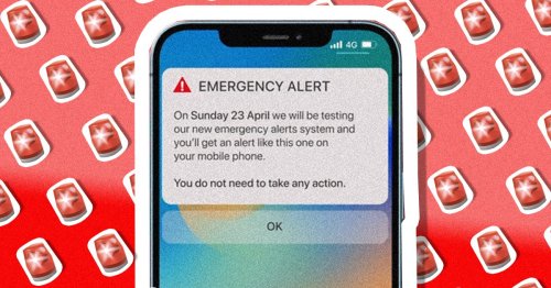 The UK gov is sending out emergency alerts on 23rd April to your phone ...