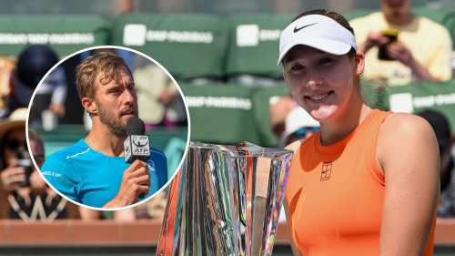 Steve Johnson responds when asked if Mirra Andreeva is the best women’s player in the world now after she wins the Indian Wells title