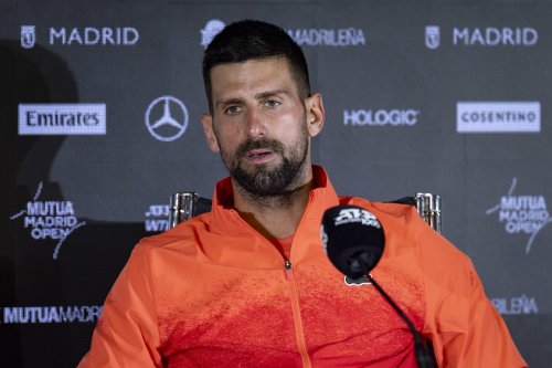 Novak Djokovic says if he thinks he is one of the favorites for Roland Garros after losing to Matteo Arnaldi in Madrid