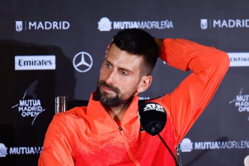 Novak Djokovic responds when asked whether he’ll return to the Madrid Open after losing to Matteo Arnaldi in the second round