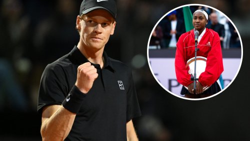 Coco Gauff makes comment about Jannik Sinner after losing in the Italian Open final to Jasmine Paolini