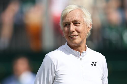 The player Martina Navratilova once said had the best serve in the history of tennis