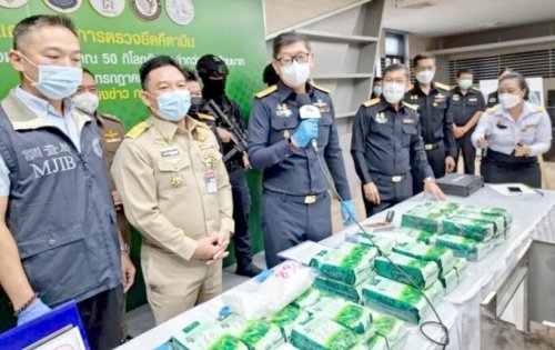 Customs seizes 175 million baht of ketamine heading to Taiwan