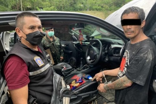 Notorious hitman arrested in southern Thailand