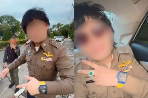 Chinese man in Thai police uniform sparks drama about VIP service