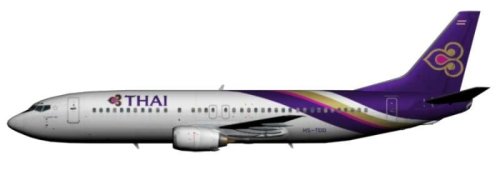 Thai Airways to auction off Boeing 737-400 Airframe via Facebook Live