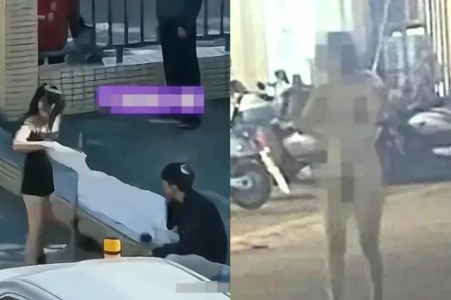 Chinese Bride To Be Strips Naked On Street After Fiancé Cheats Before