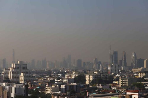 Bangkok battles hazardous levels of PM2.5 dust pollution alone