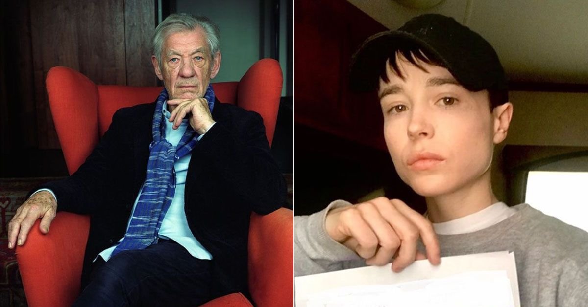 Why Ian McKellen Feels Sad About Working With Elliot Page