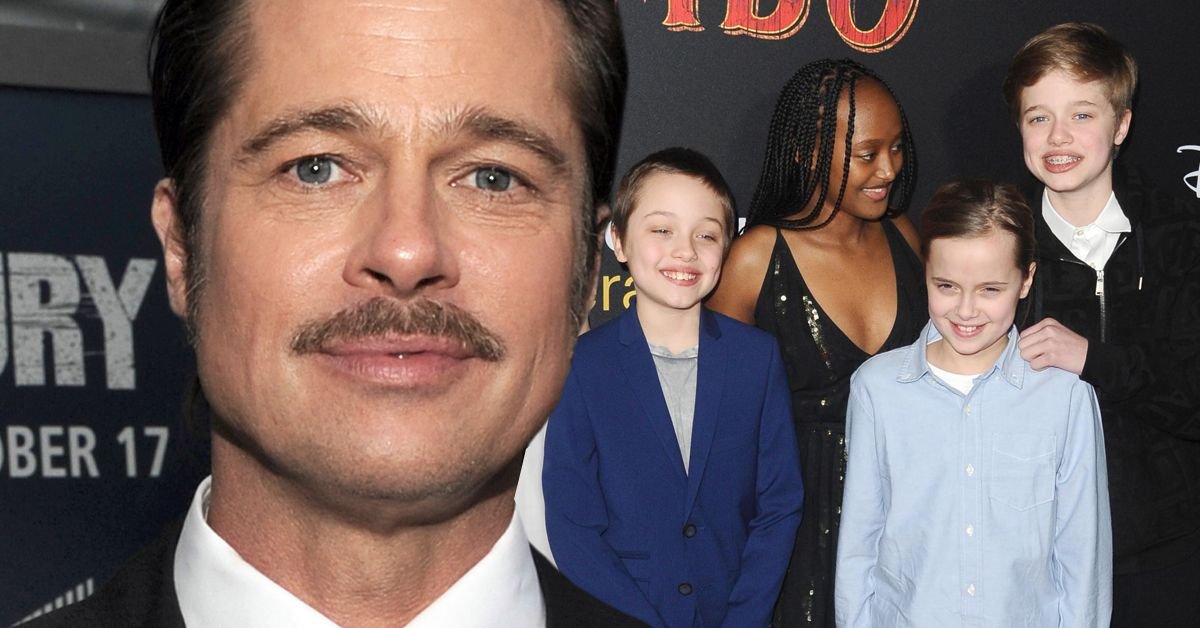 How Close Is Brad Pitt To His Youngest Kids, Twins Vivienne Knox?