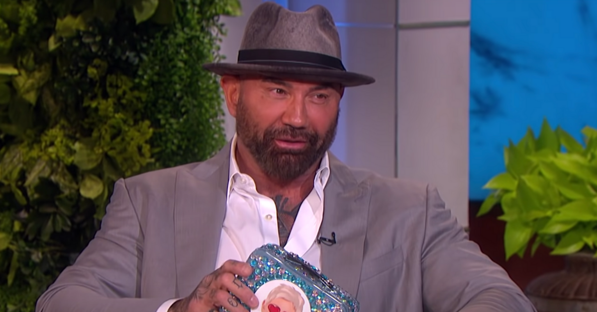 Here's Why Ellen DeGeneres Gave Dave Bautista A Special Gift