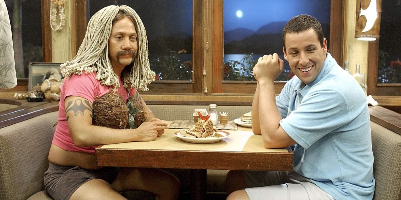 The Theory About Why Adam Sandler And Rob Schneider Appear In So Many Films Together